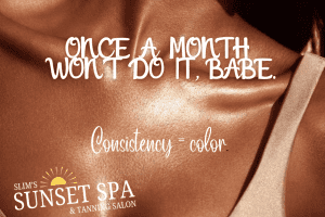 CONSISTENCY IS QUEEN.