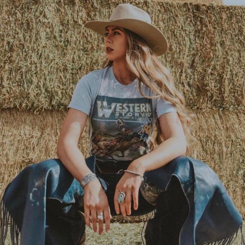 Western Pow Graphic Tee