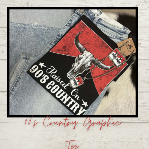 90's Country Graphic Tee