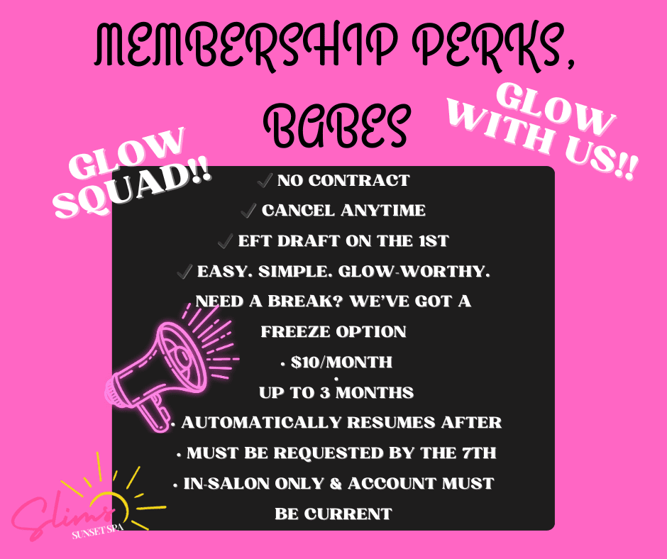 MEMBERSHIP PERKS, BABES