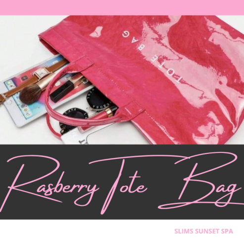 Rasberry Tote Bag