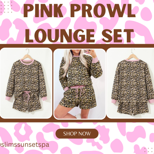 Pink Prowl Lounge Set