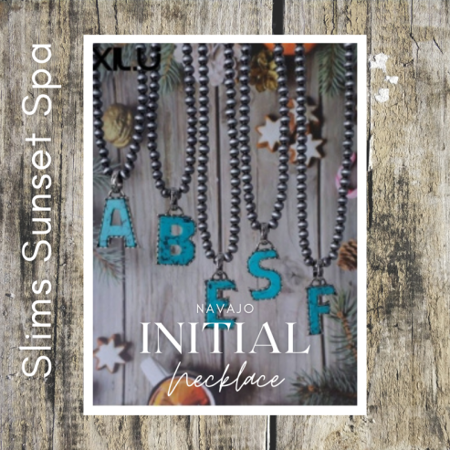 Navajo Initial Necklace