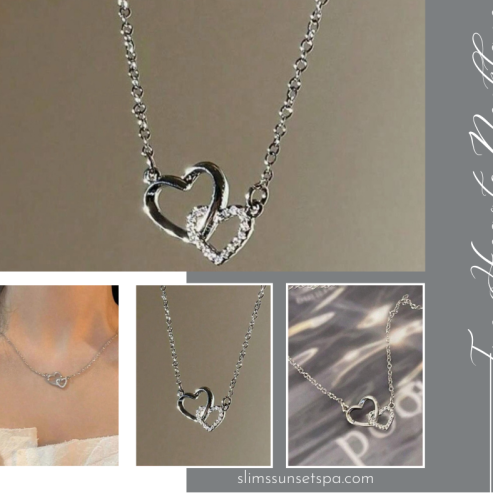 Two Hearts Necklace